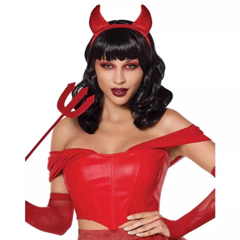 Red Devil Corset RED ADULT SMALL