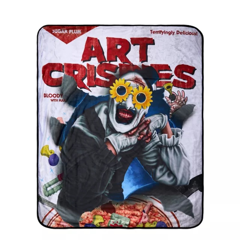 Terrifier Art Crispies Fleece Blanket MULTI-COLOR