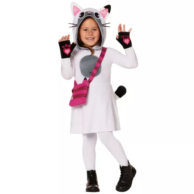 Toddler Pandy Paws Costume - Gabby's Dollhouse WHITE 2T