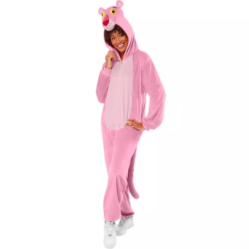 Adult Pink Panther Jumpsuit PINK SMALL/MEDIUM