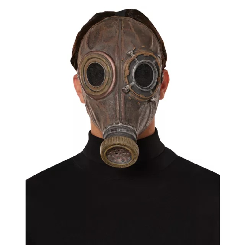 Brown Gas Mask  ONE SIZE FITS MOST