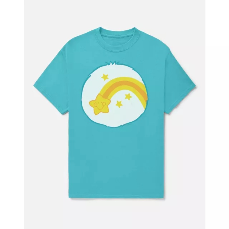 Care Bears Wish Bear T Shirt BLUE ADULT SMALL