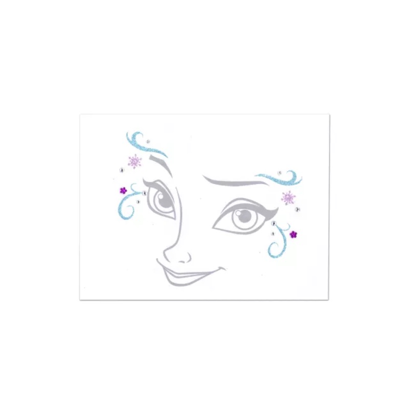 Elsa Face and Hand Decal - Frozen