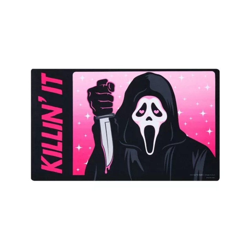 Ghost Face Pink Doormat PINK 30 INCH