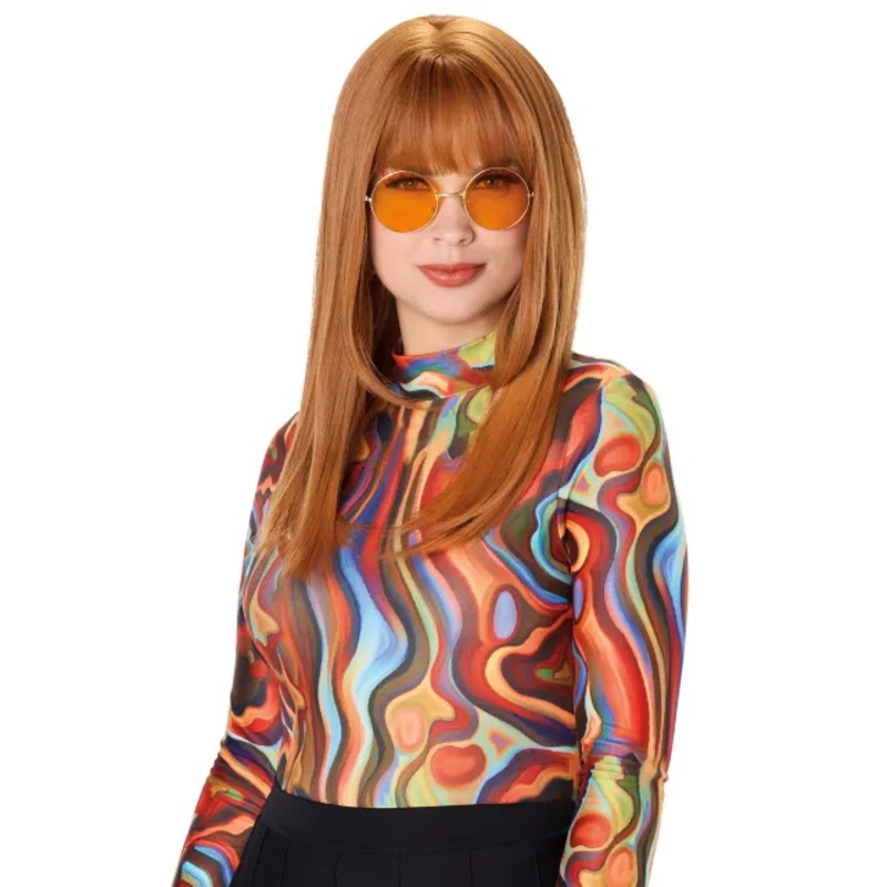 Heat Resistant Copper Wig with Bangs COPPER ONE SIZE FITS MOST