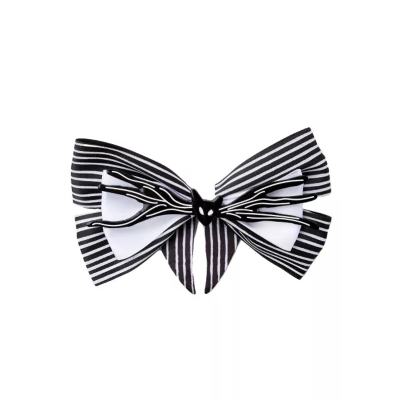 Jack Skellington Hair Bow - The Nightmare Before Christmas BLACK ONE SIZE FITS MOST