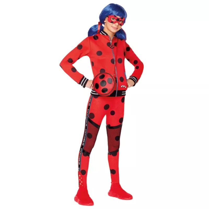 Kids Miraculous Ladybug Costume BLACK AND RED CHILD EXTRA SM