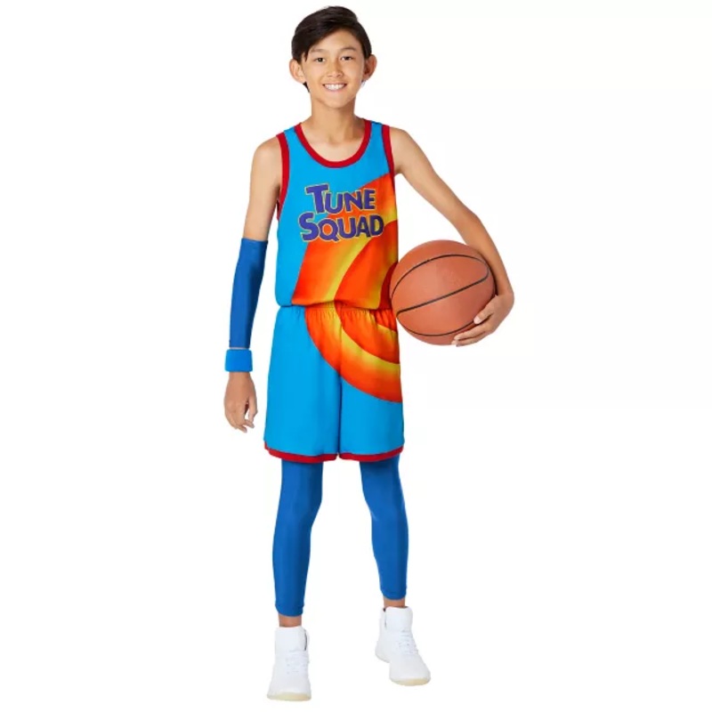 Kids Space Jam Uniform Costume - Space Jam: A New Legacy MULTI-COLOR CHILD SMALL