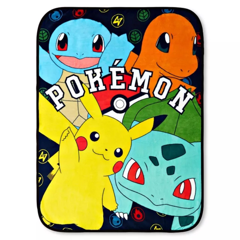 Pokmon Fleece Blanket MULTI-COLOR 46 IN X 60 IN