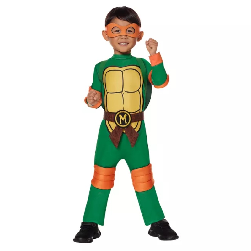 Toddler Michelangelo Costume - Teenage Mutant Ninja Turtles GREEN 2T