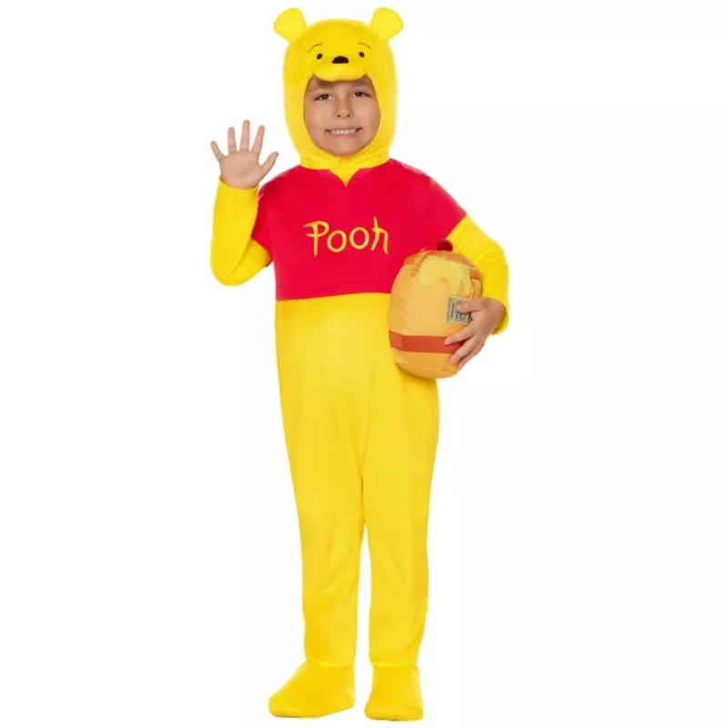 Toddler Pooh Jumpsuit Costume - Winnie the Pooh RED/YELLOW 2T