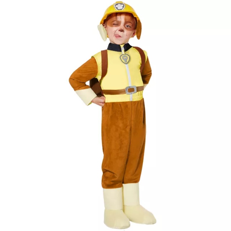 Toddler Rubble One Piece Costume - PAW Patrol YELLOW 2T