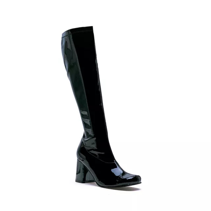 Black Go Go Boots BLACK SIZE 6
