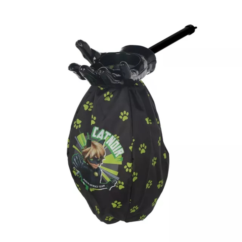 Cat Noir Loot Scoop Treat Bag - Miraculous Ladybug BLACK