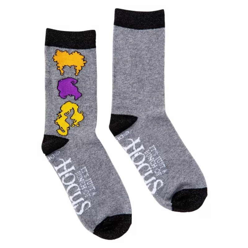 Hocus Pocus Crew Socks 2 Pack - Hocus Pocus MULTI-COLOR ONE SIZE FITS MOST
