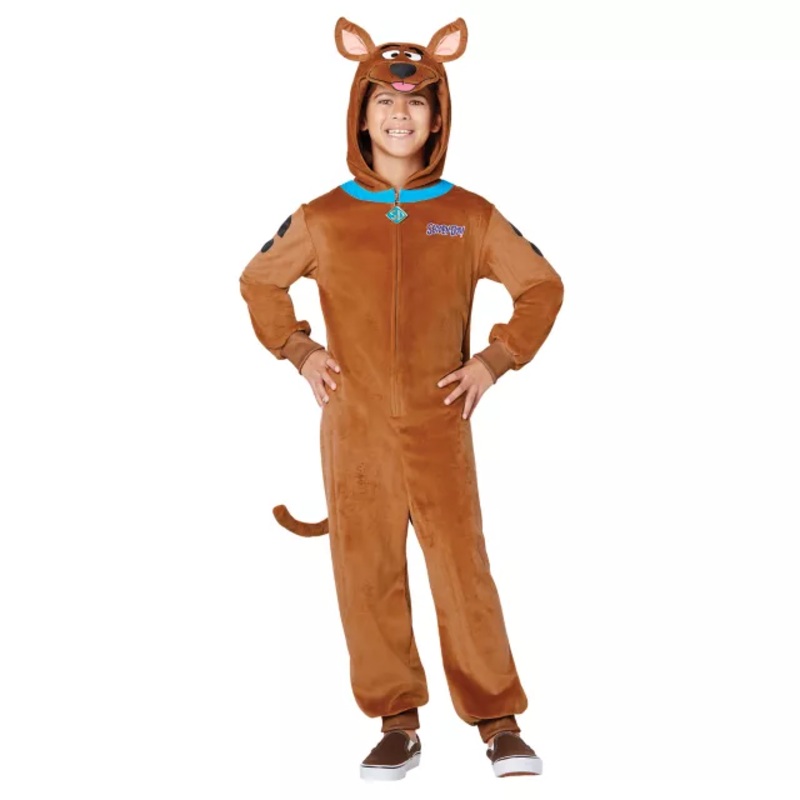 Kids Scooby-Doo Jumpsuit BROWN CHILD SMALL