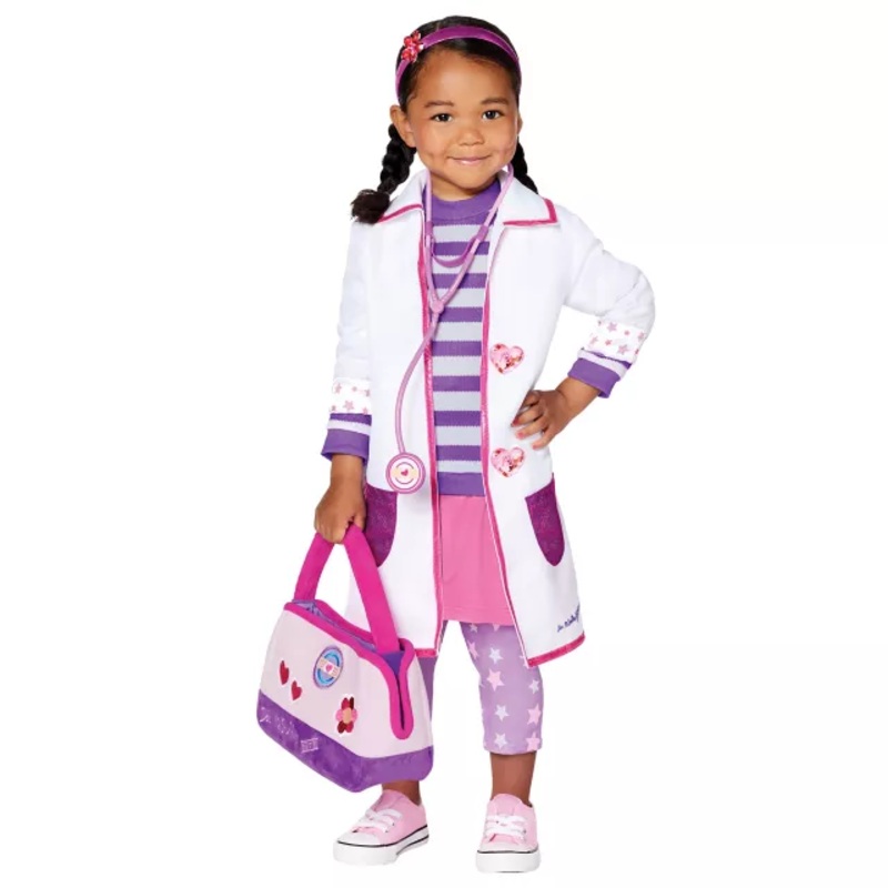 Toddler Doc McStuffins Costume WHITE 2T