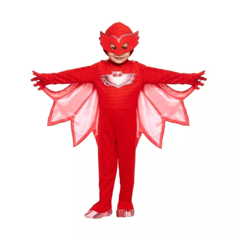 Toddler Owlette Costume - PJ Masks RED 3T - 4T