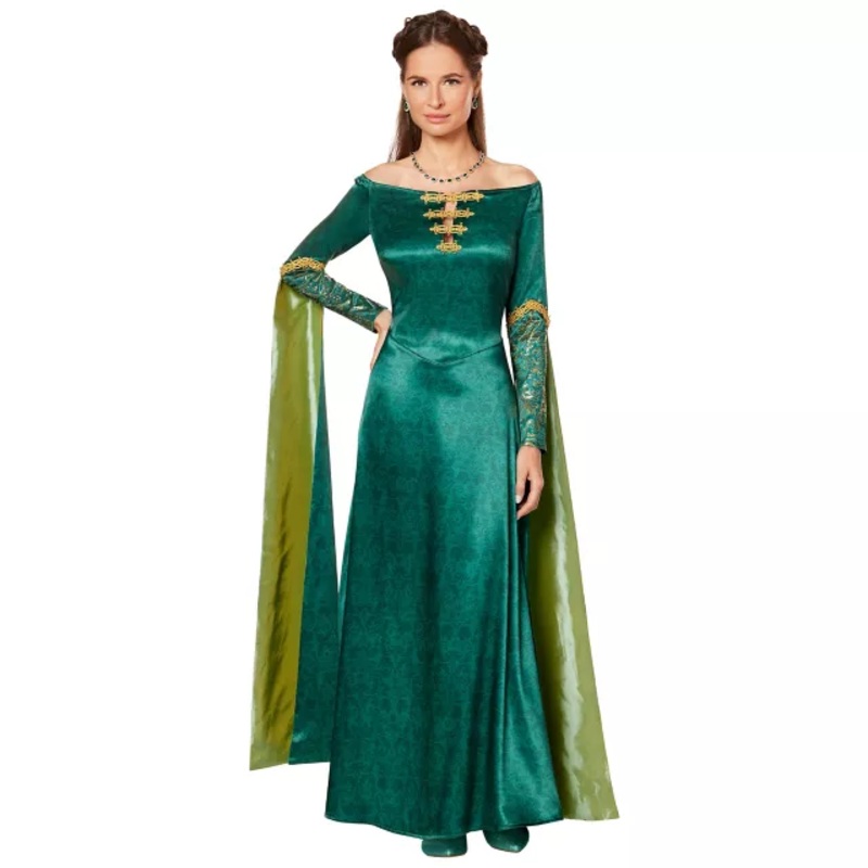 Adult Alicent Hightower Costume - House of the Dragon GREEN ADULT SMALL