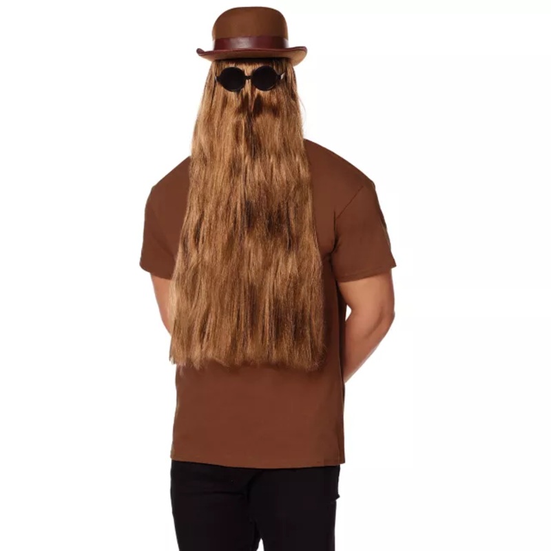 Adult Cousin Itt Costume Kit - The Addams Family BEIGE ONE SIZE FITS MOST