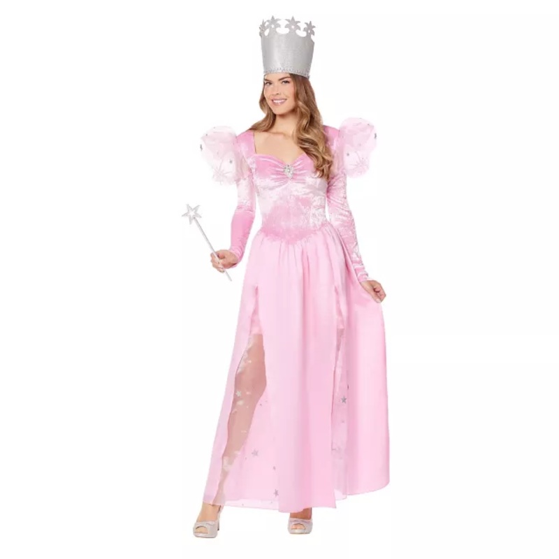 Adult Plus Size Glinda Costume - The Wizard of Oz PINK 1X