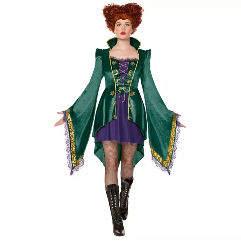 Adult Winifred Sanderson Dress - Hocus Pocus GREEN ADULT MEDIUM
