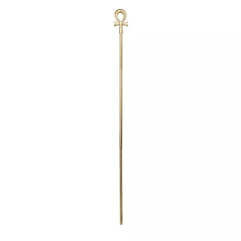 Gold Egyptian Staff  No Size