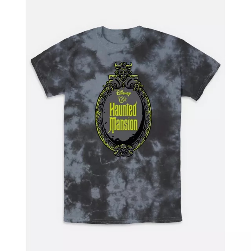 Haunted Mirror T Shirt - The Haunted Mansion BLACK ADULT SMALL