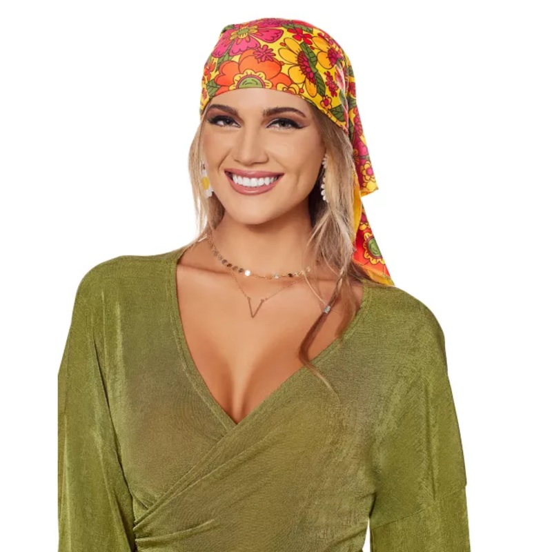 Hippie Headscarf MULTI-COLOR ONE SIZE FITS MOST