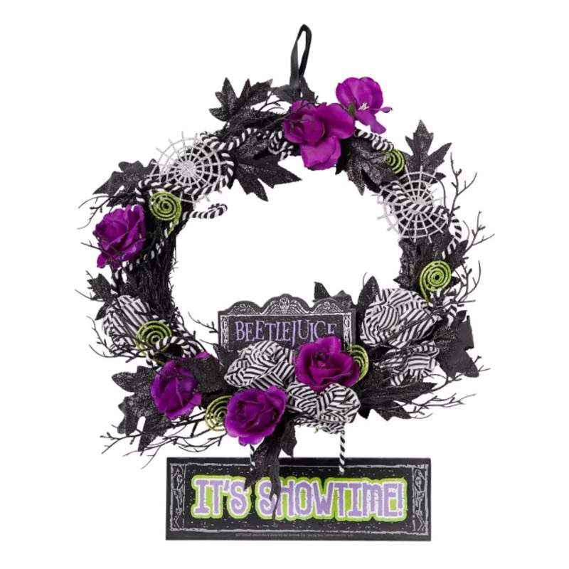 It's Showtime Wreath - Beetlejuice MULTI-COLOR