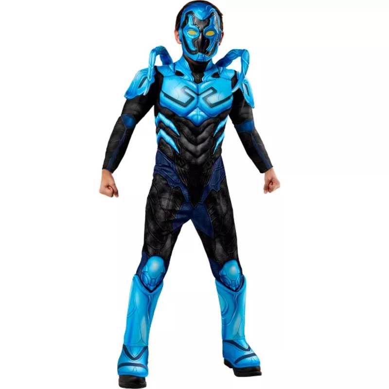 Kids Blue Beetle Costume BLUE CHILD SMALL