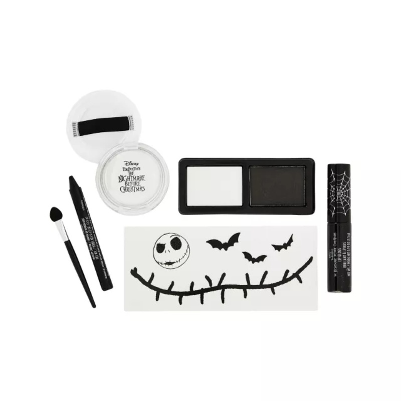 Kids Jack Skellington Makeup Kit - The Nightmare Before Christmas BLACK AND WHITE ONE SIZE FITS MOST