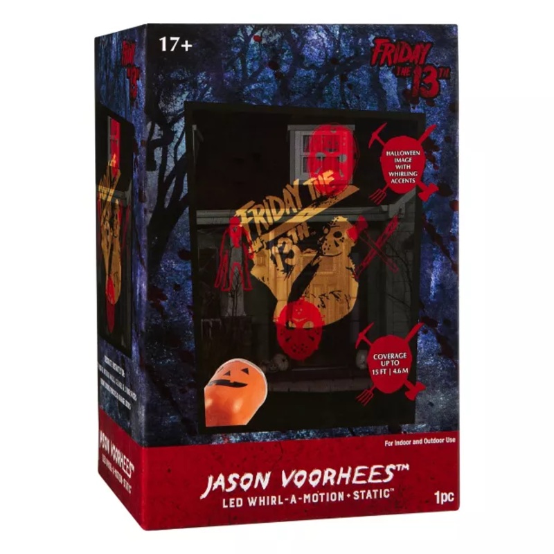 LED Jason Voorhees Projection Spotlight - Friday the 13th MULTI-COLOR