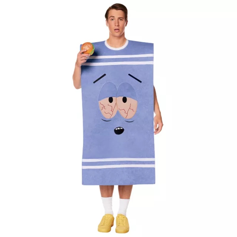 Adult 3D Towelie Costume - South Park PURPLE ONE SIZE FITS MOST