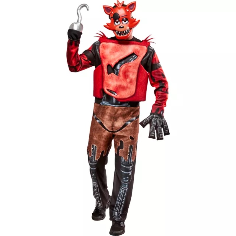 Adult Classic Foxy Costume - Five Nights at Freddy's RED ADULT SMALL