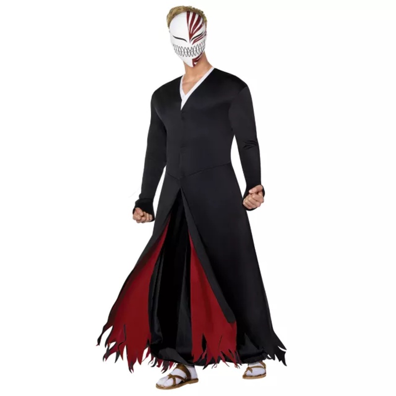 Adult Ichigo Kurosaki Robe Costume - Bleach BLACK SMALL/MEDIUM