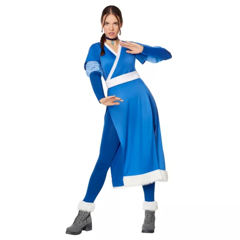 Adult Katara Costume - Avatar the Last Airbender BLUE ADULT SMALL