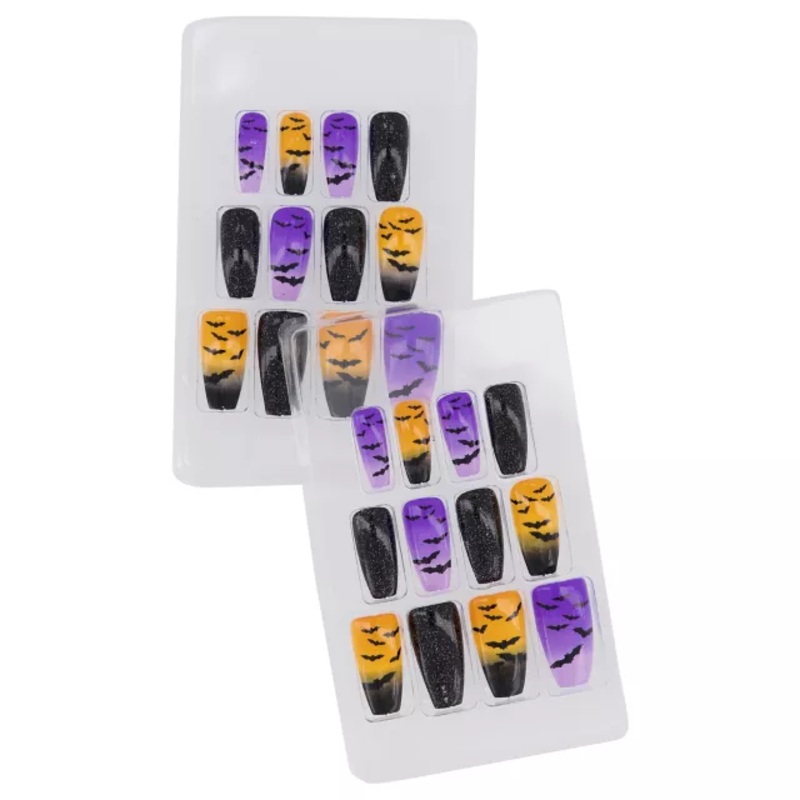 Bat Press-On Nails  ONE SIZE FITS MOST