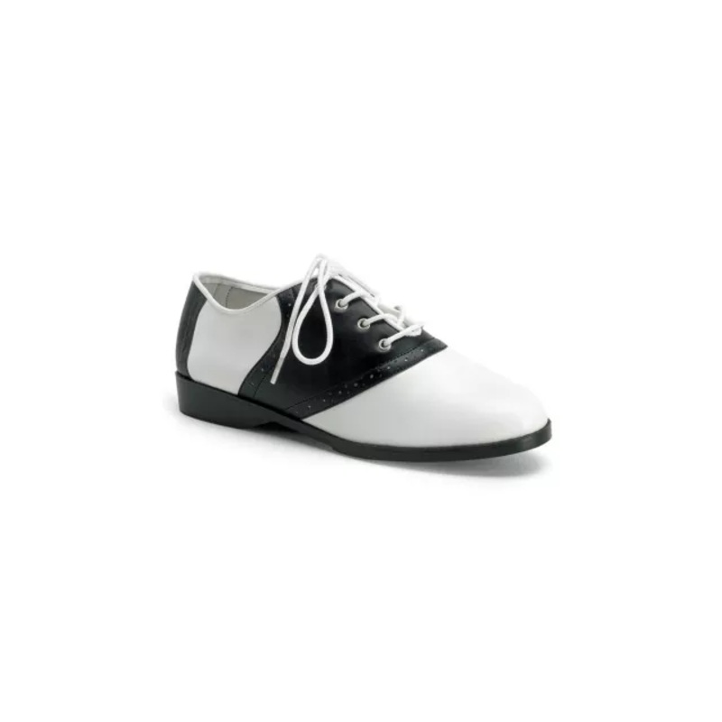 Black and White Saddle Shoes BLACK AND WHITE SIZE 6