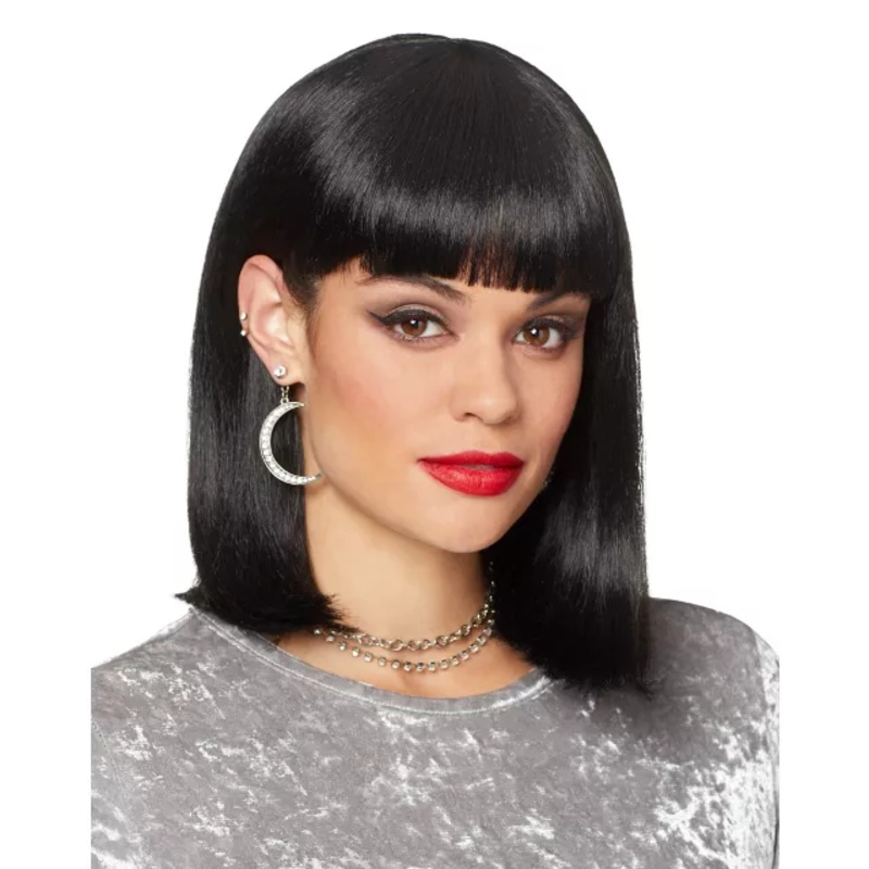Black Pageboy Wig BLACK ONE SIZE FITS MOST