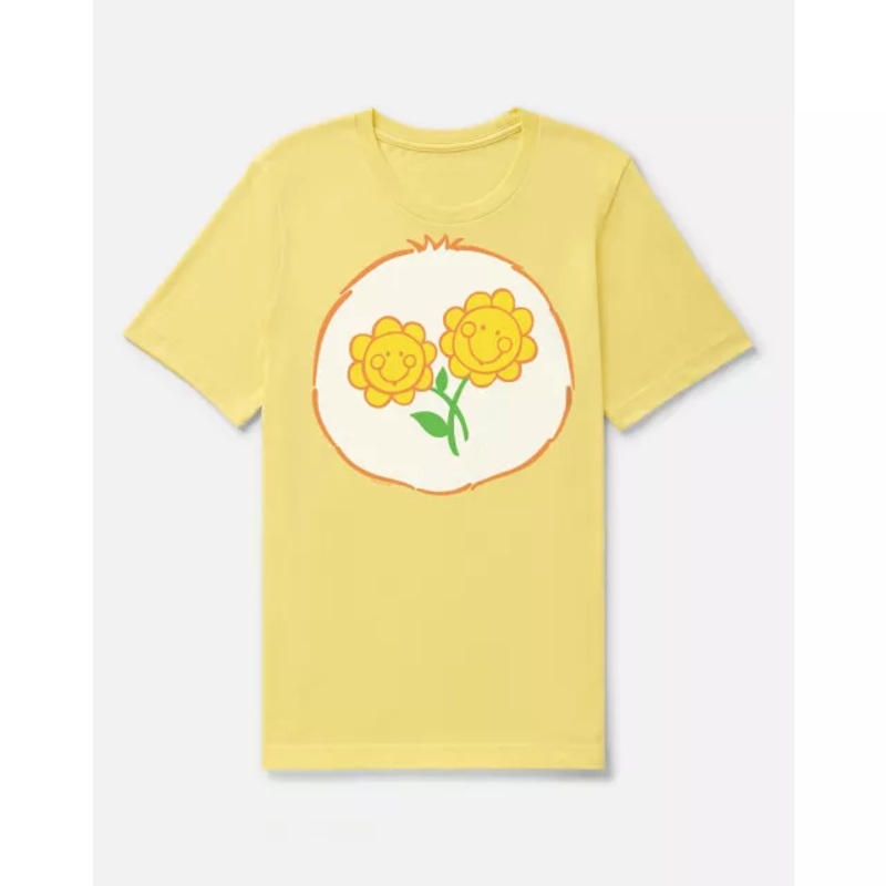 Care Bears Friend Bear T Shirt YELLOW ADULT SMALL