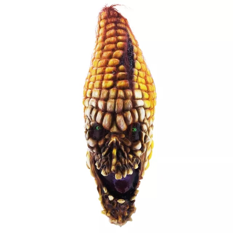 Evil Corn Mask YELLOW ONE SIZE FITS MOST
