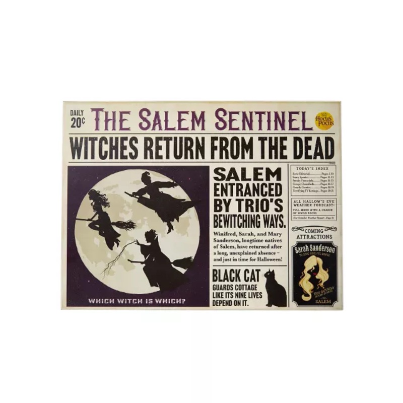 Hocus Pocus Herald Sign MULTI-COLOR