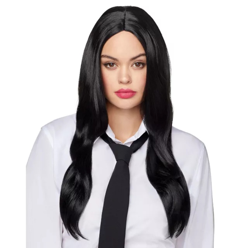 Long Black Wig BLACK ONE SIZE FITS MOST