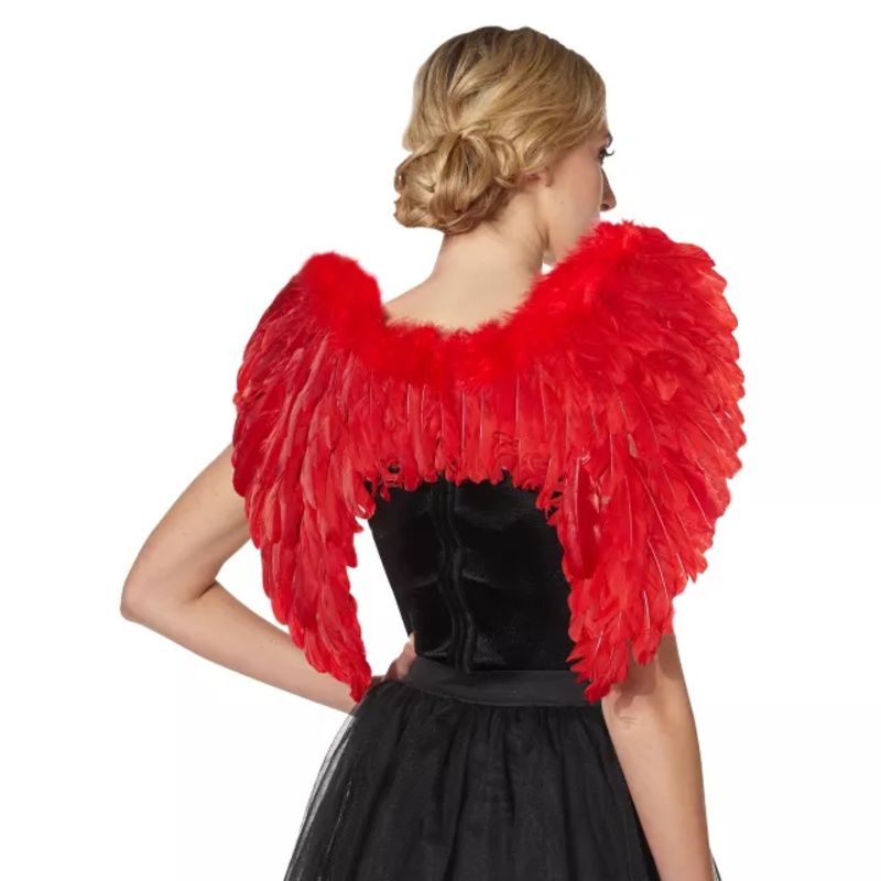 Red Feather Devil Wings RED ONE SIZE FITS MOST