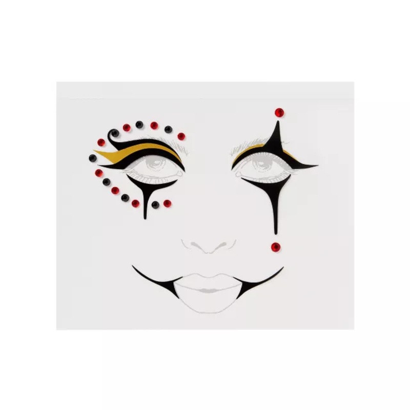 Ringmaster Face Decal BLACK/GOLD
