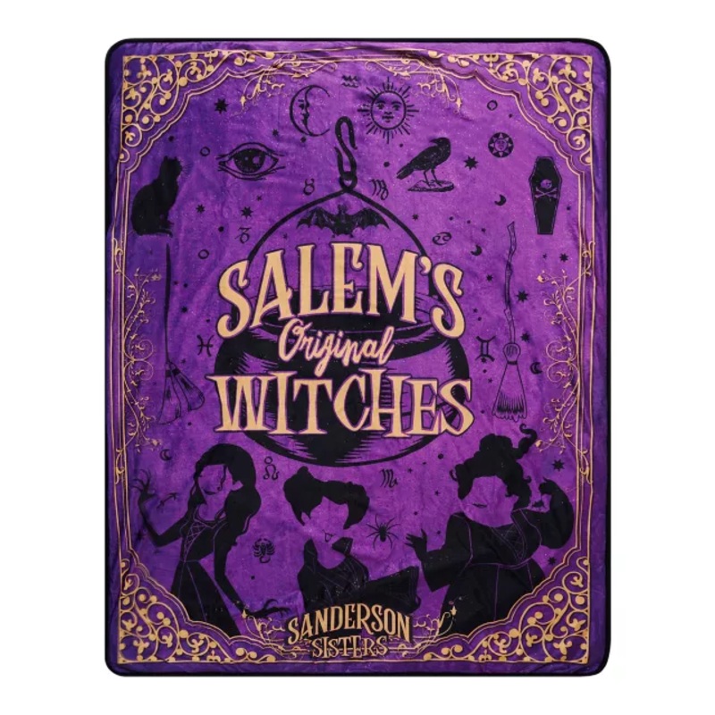 Salem's Original Witches Fleece Blanket - Hocus Pocus MULTI-COLOR