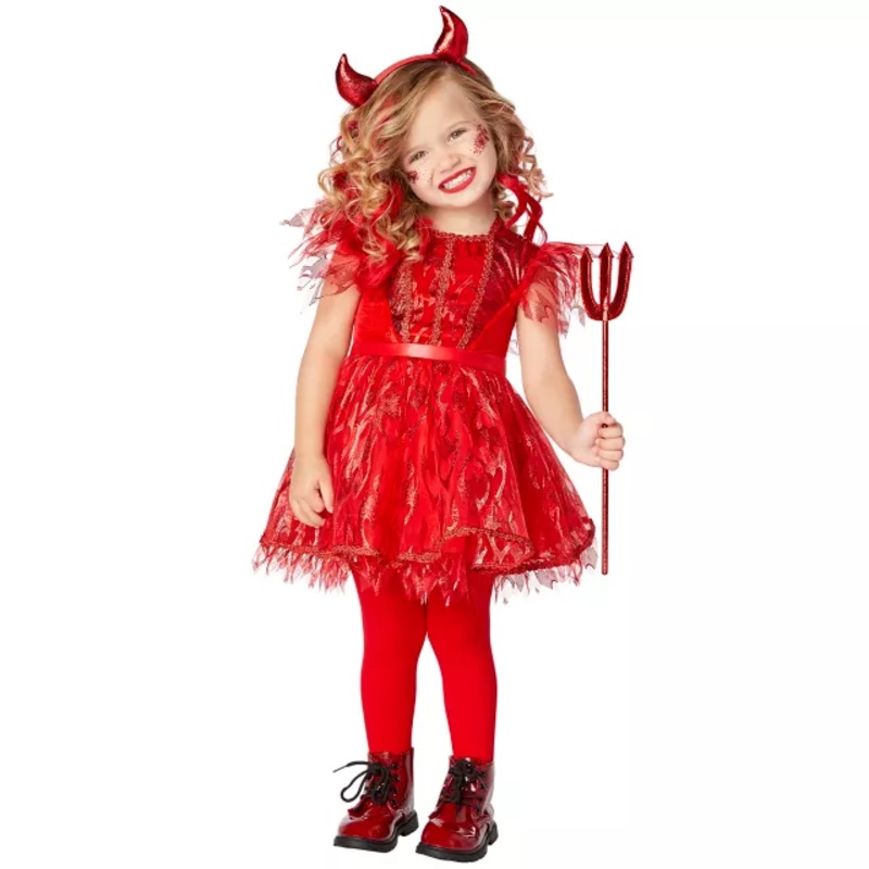 Toddler Devil Cutie Costume RED 2T