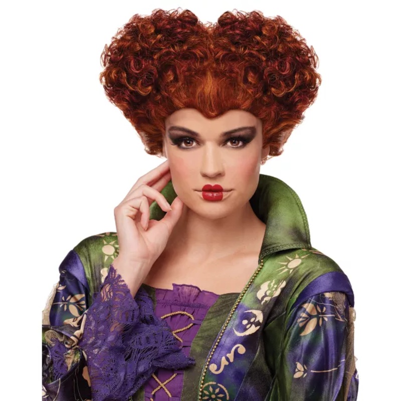 Winifred Sanderson Wig Deluxe - Hocus Pocus RED ONE SIZE FITS MOST
