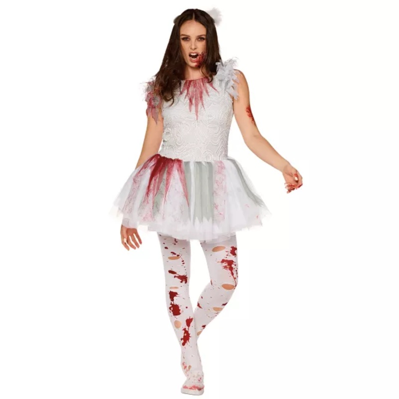 Adult Abigail Costume WHITE ADULT EX SMALL